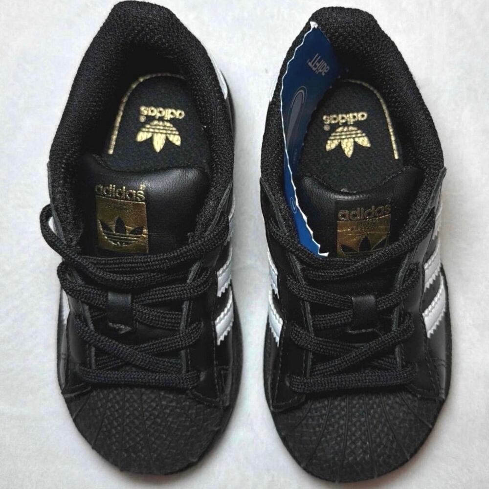 Adidas Superstar TD “Core Black / White” | 6.5C/K - Picture 6 of 11